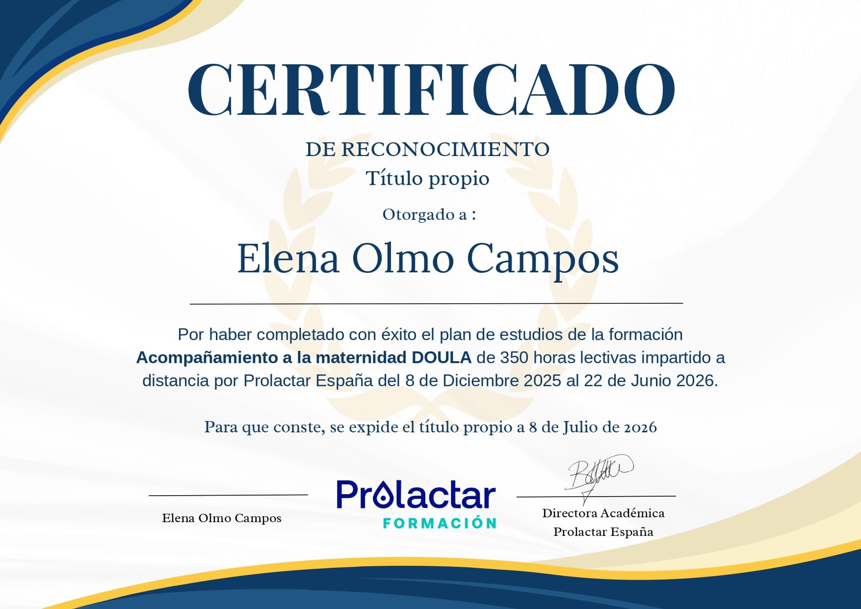Certificación 5